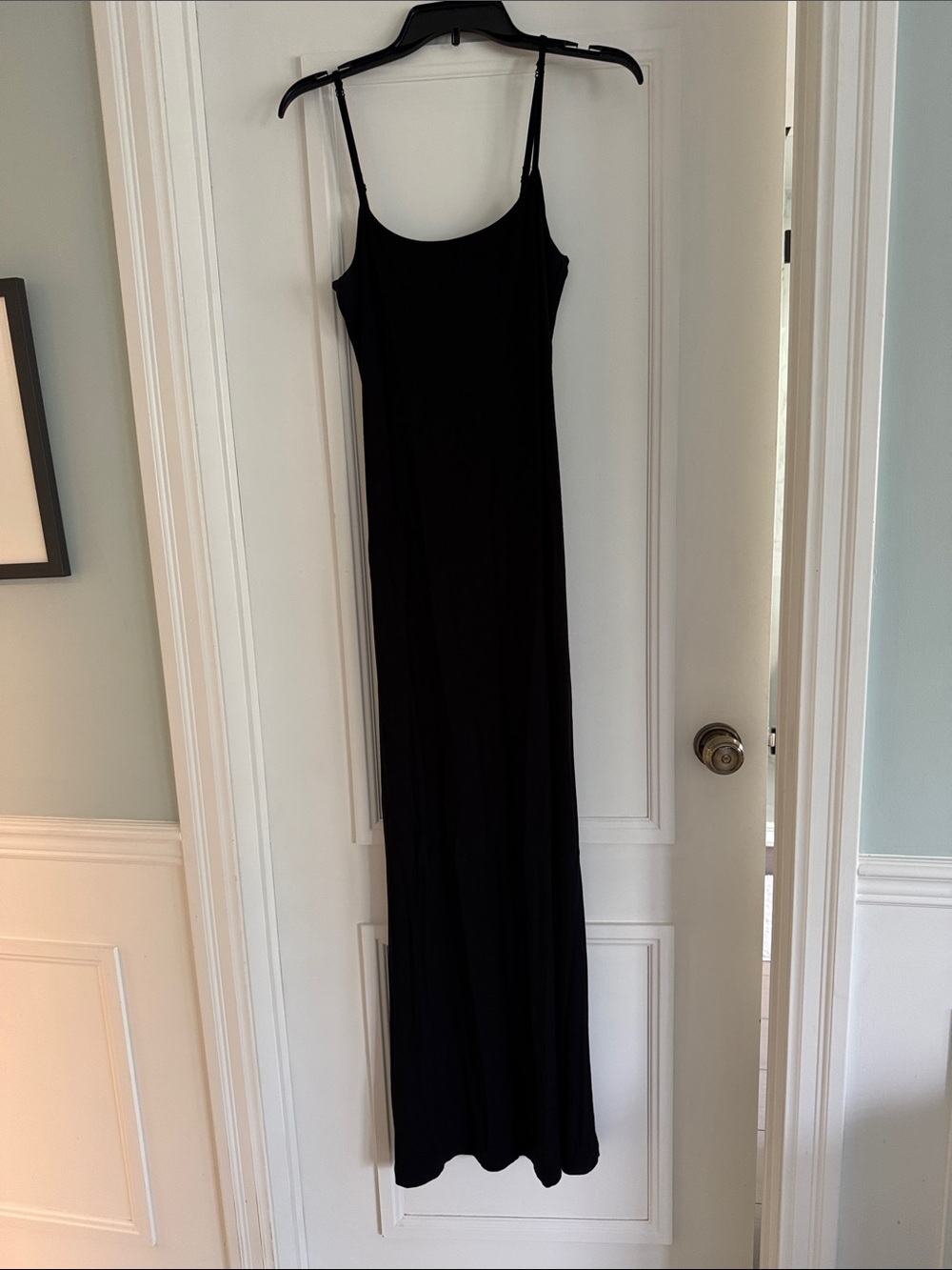 Black Slip Maxi Dress - Brand